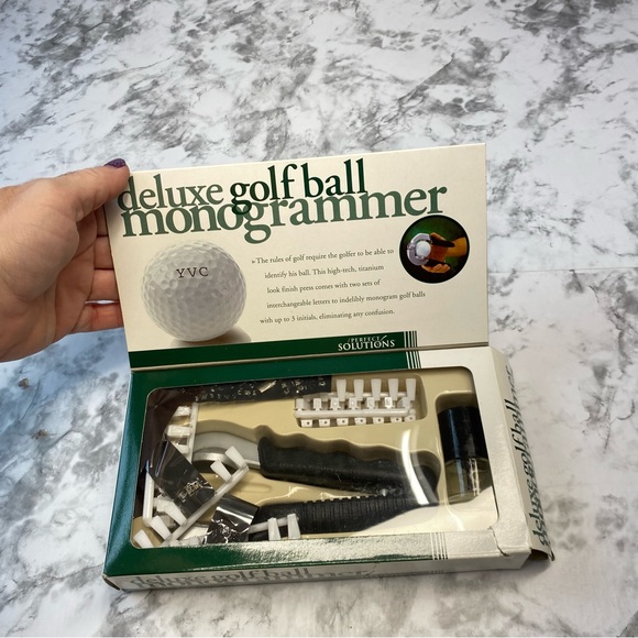 Deluxe Golfball Monogramer - Picture 1 of 10